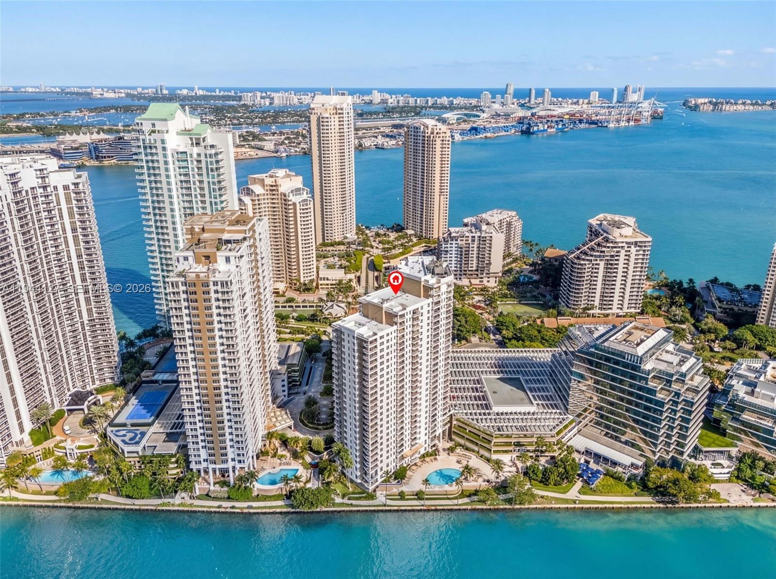 701 Brickell Key Blvd #1506, Miami FL 33131