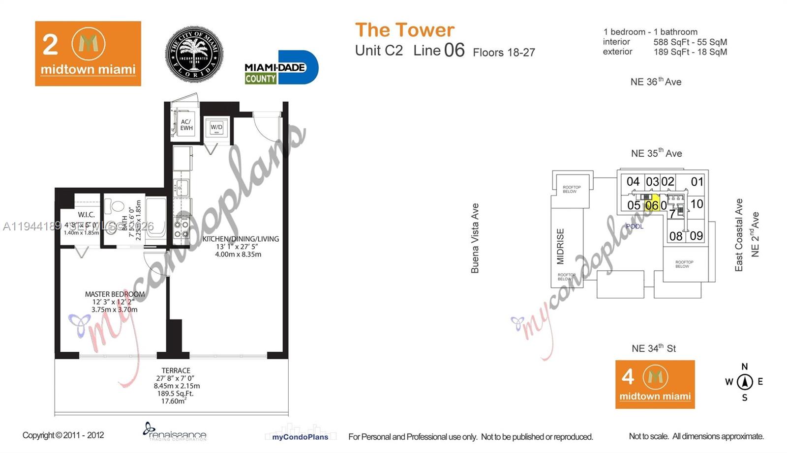 3470 E Coast Ave #H2406, Miami FL 33137
