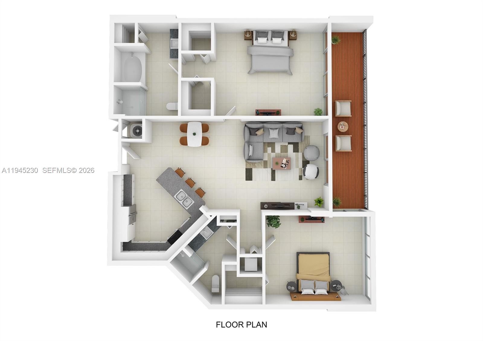 1800 Sunset Harbour Dr #2203, Miami Beach FL 33139