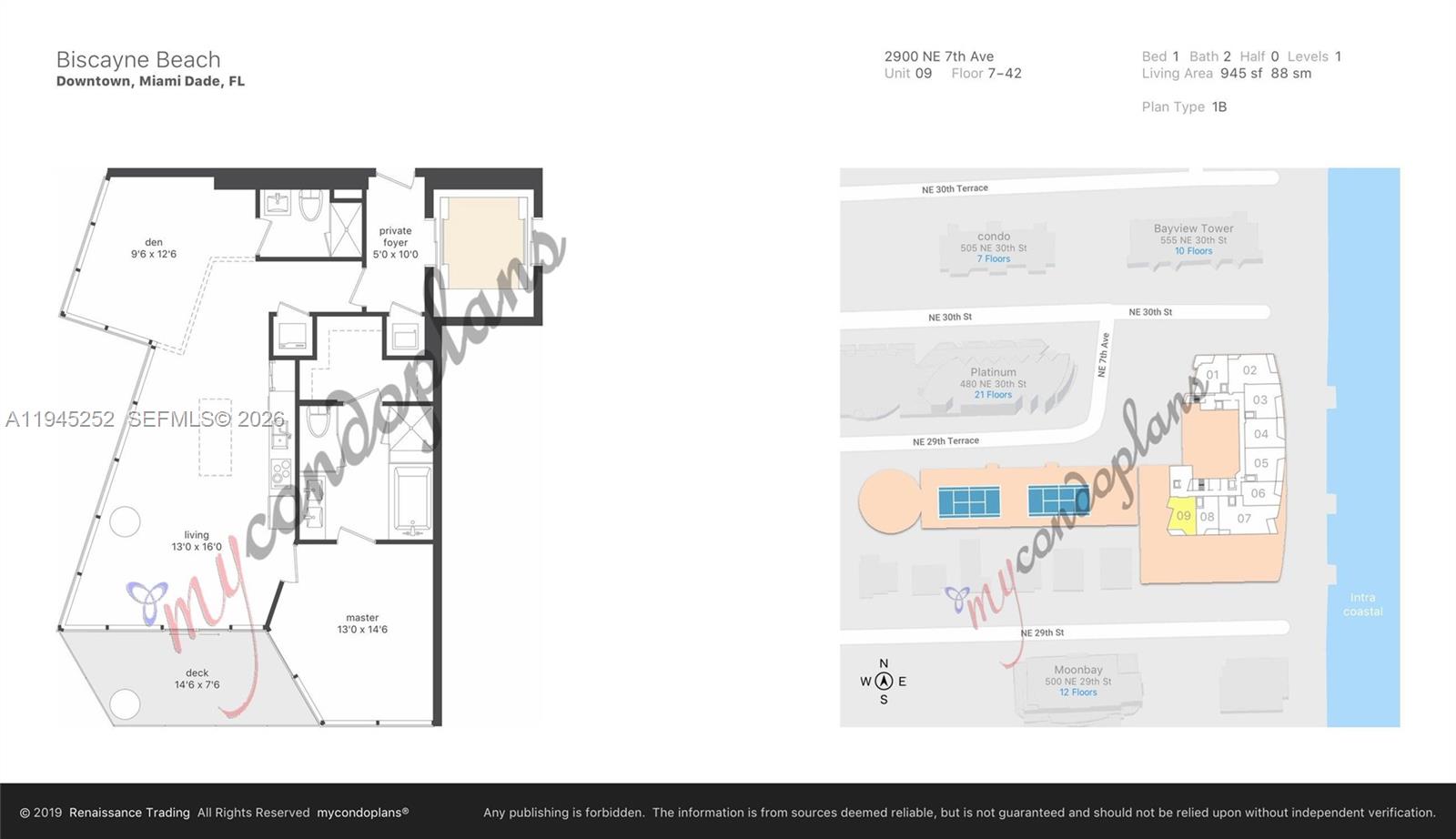 2900 NE 7th Ave #2309, Miami FL 33137