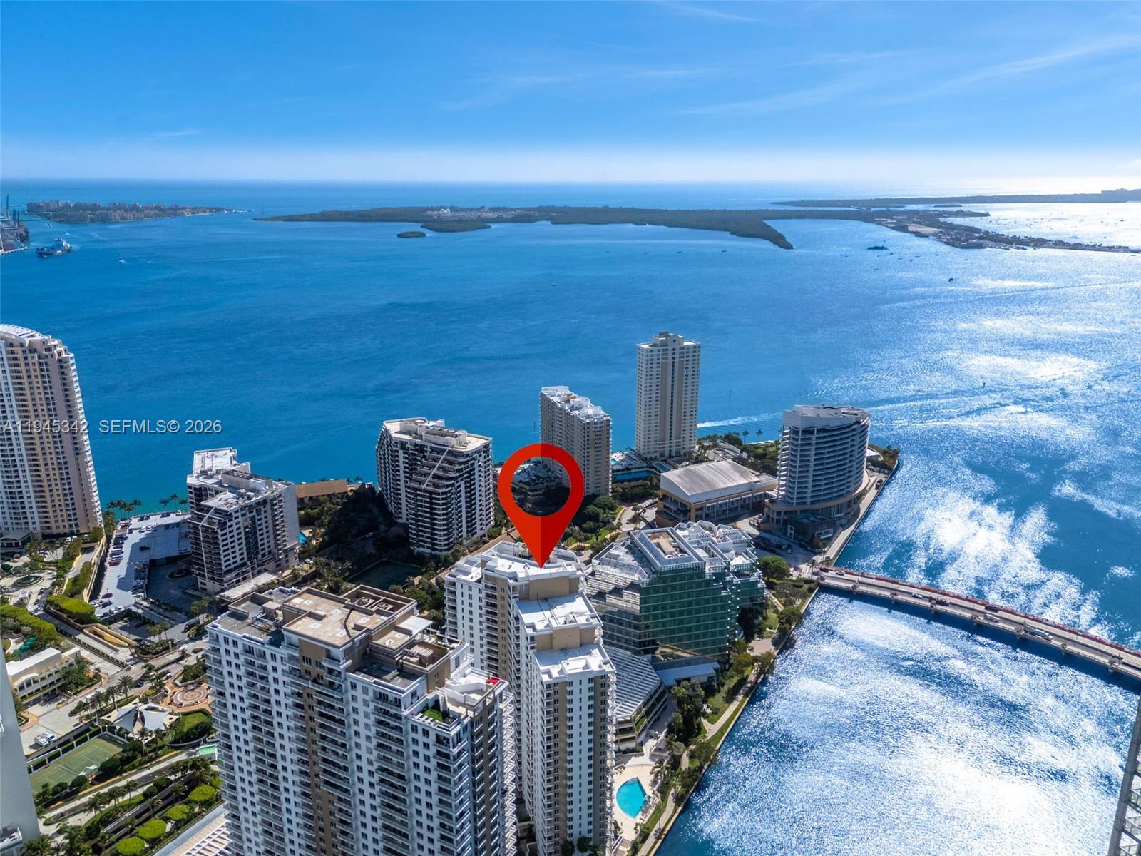 701 Brickell Key Blvd #1606, Miami FL 33131