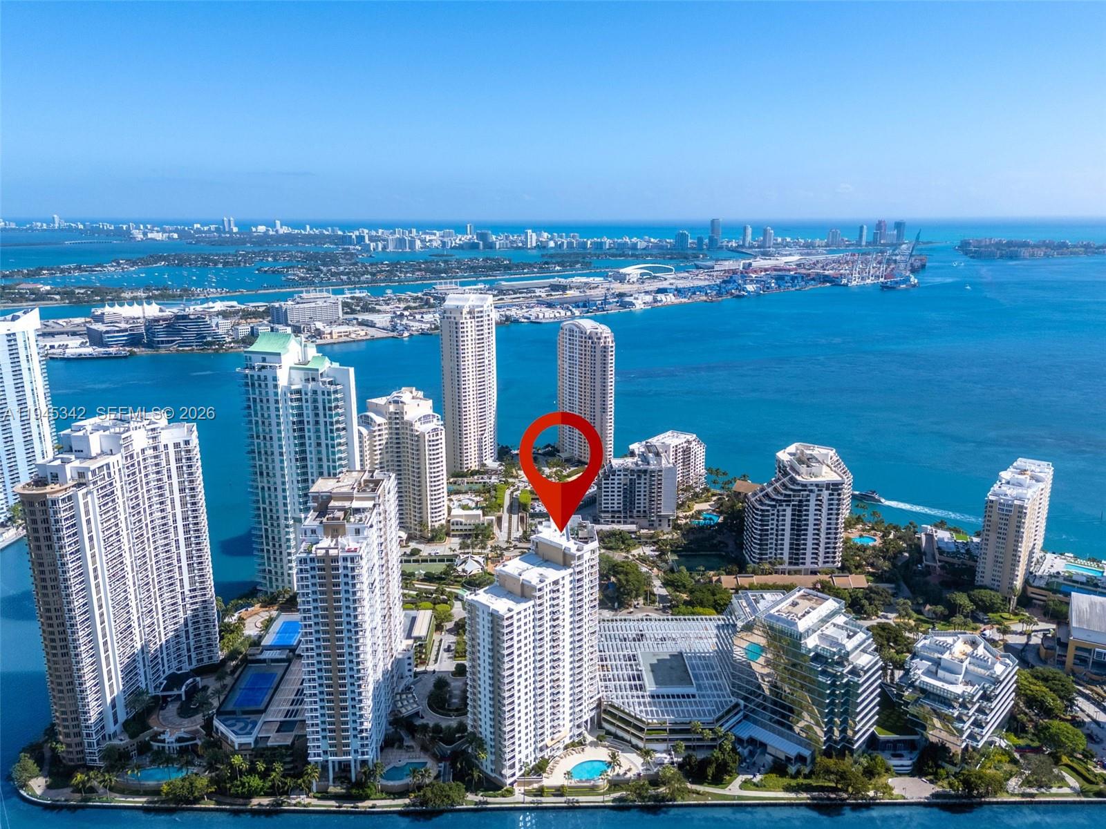 701 Brickell Key Blvd #1606, Miami FL 33131