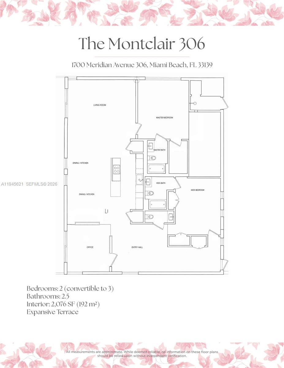 1700 Meridian Ave #306, Miami Beach FL 33139