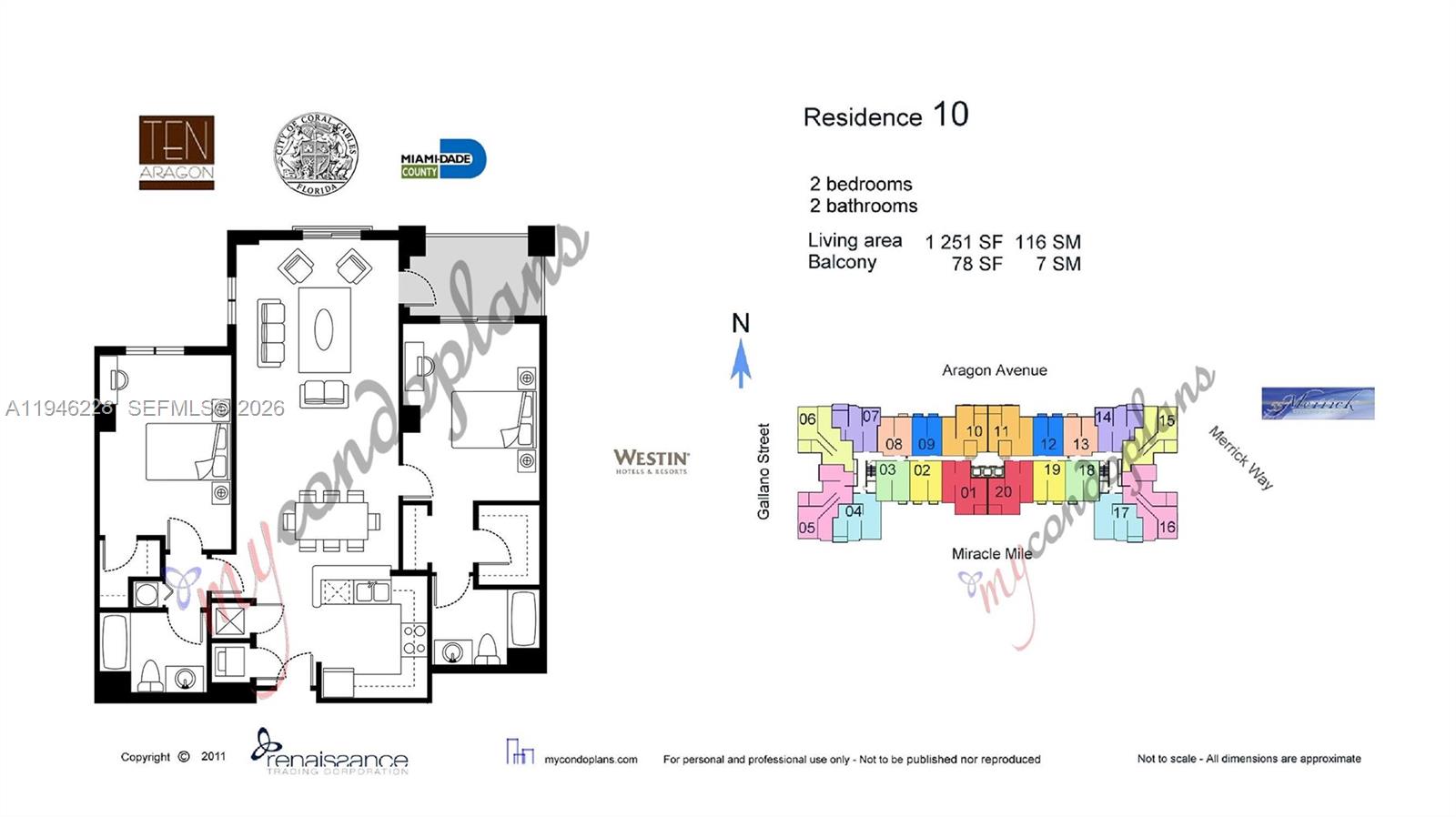 10 Aragon Ave #1110, Coral Gables FL 33134