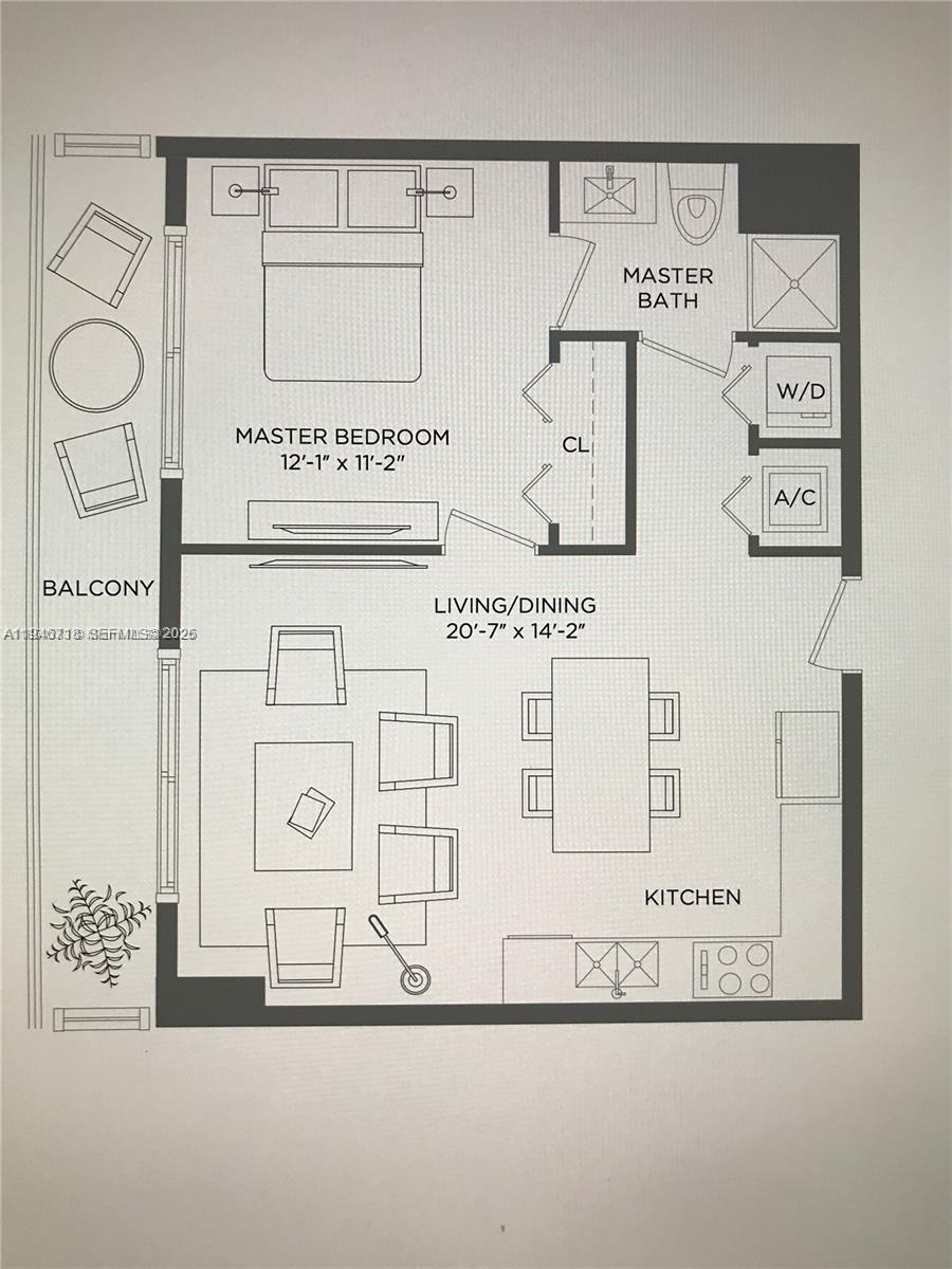 55 SW 9th St #2807, Miami FL 33130