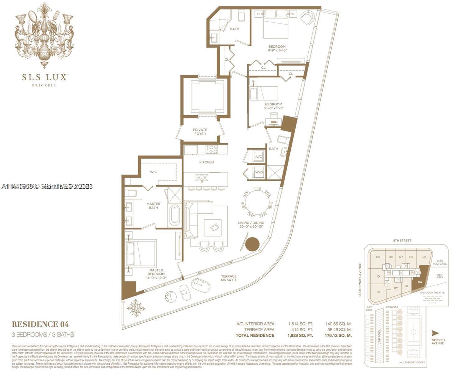 801 S Miami Ave #3304, Miami FL 33130