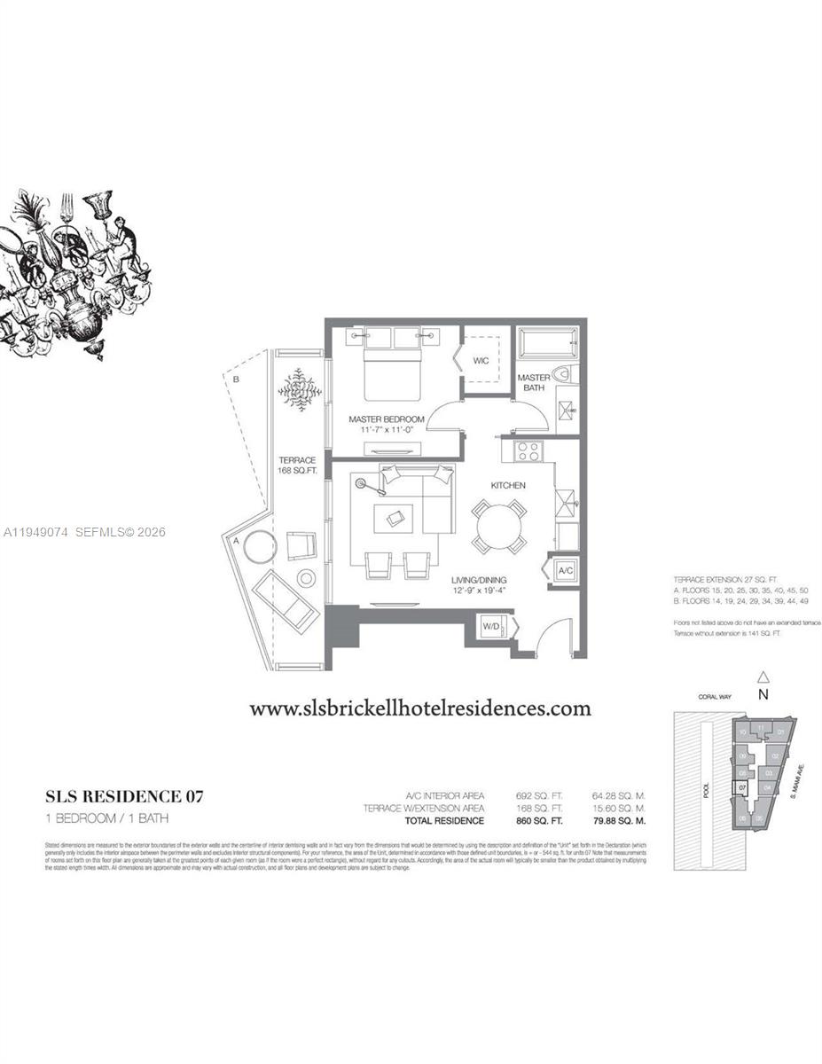 1300 S Miami Ave #1207, Miami FL 33130