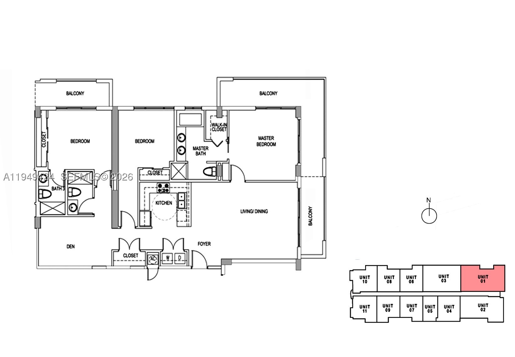 9499 Collins Ave #1001, Surfside FL 33154