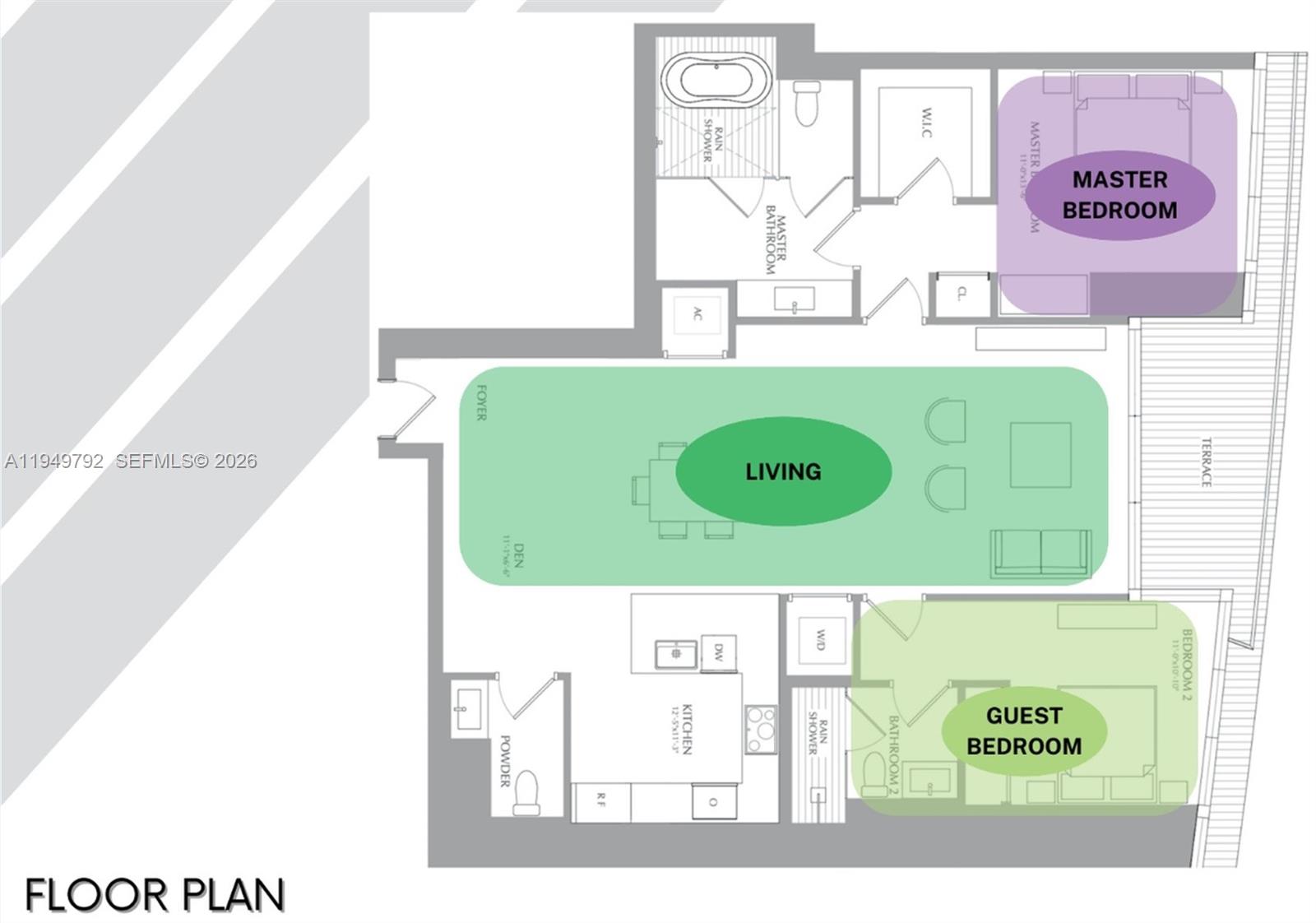 300 N Biscayne Boulevard Way #4809W, Miami FL 33131