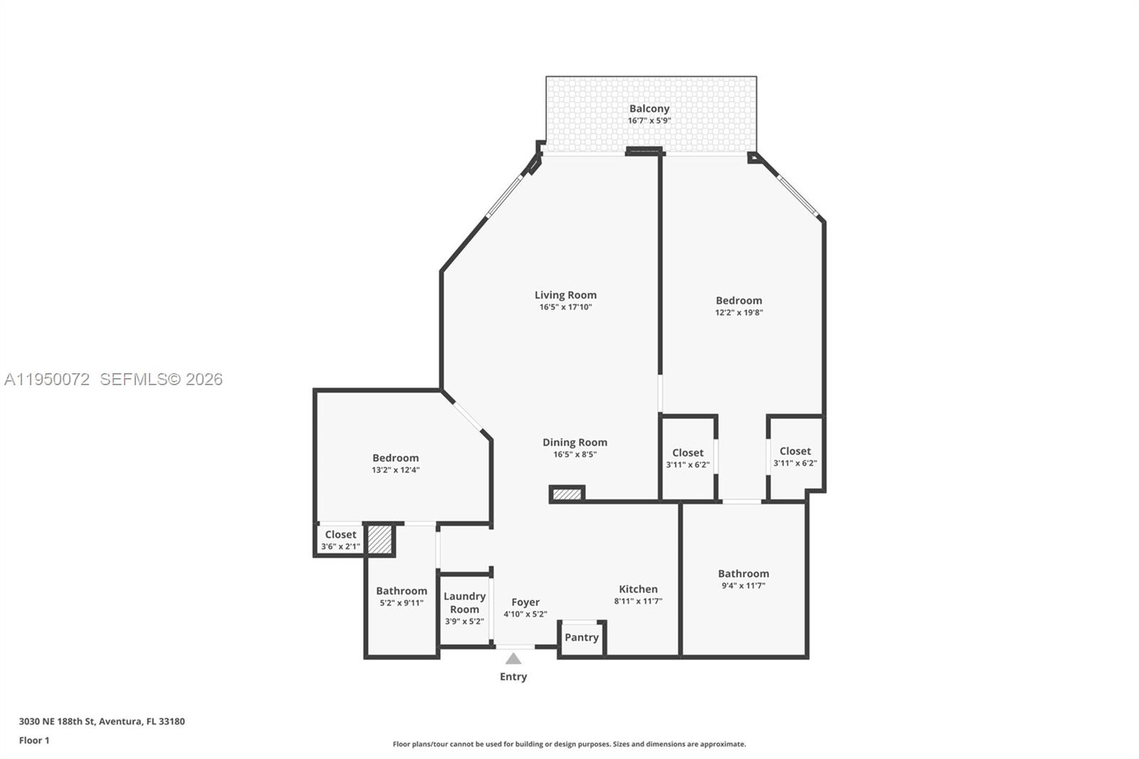 3030 NE 188th St #606, Aventura FL 33180