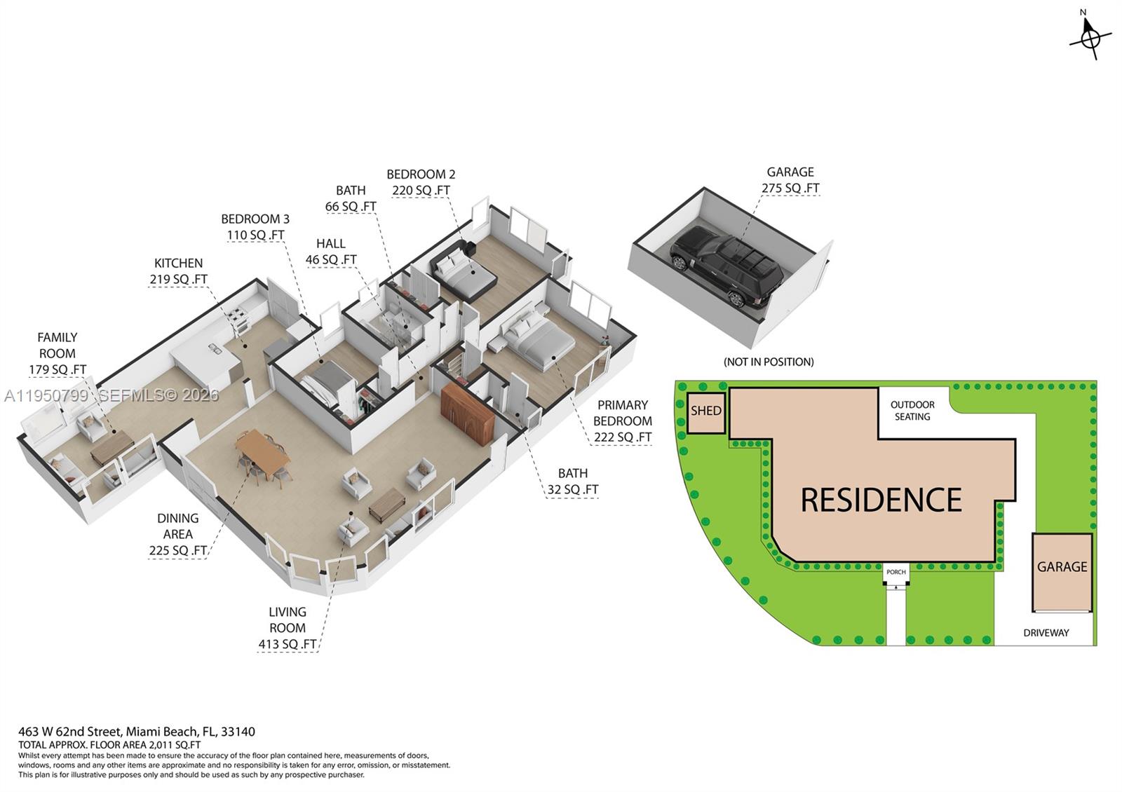463 W 62nd St, Miami Beach FL 33140