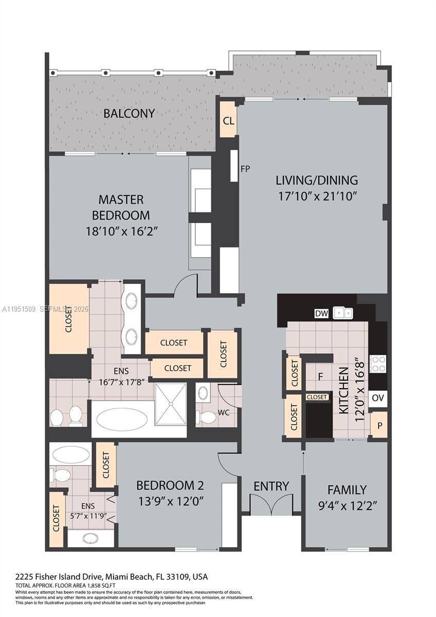 2225 Fisher Island Dr #3205, Miami Beach FL 33109