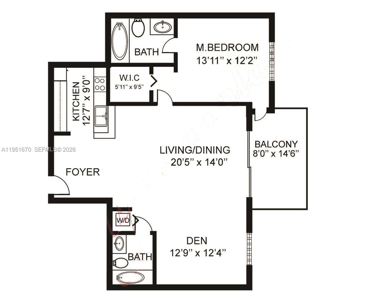 1861 NW S River Dr #1207, Miami FL 33125