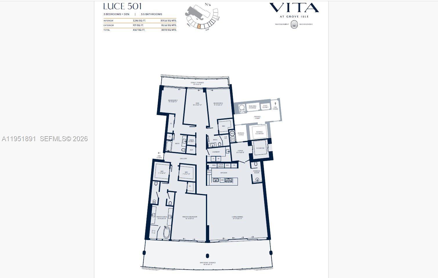 5 Grove Isle Dr #L501, Miami FL 33133