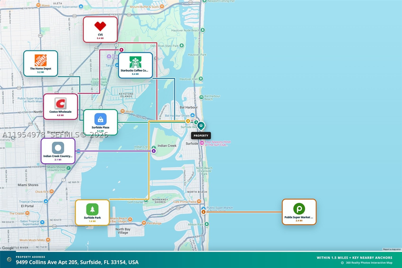 9499 Collins Ave #205, Surfside FL 33154