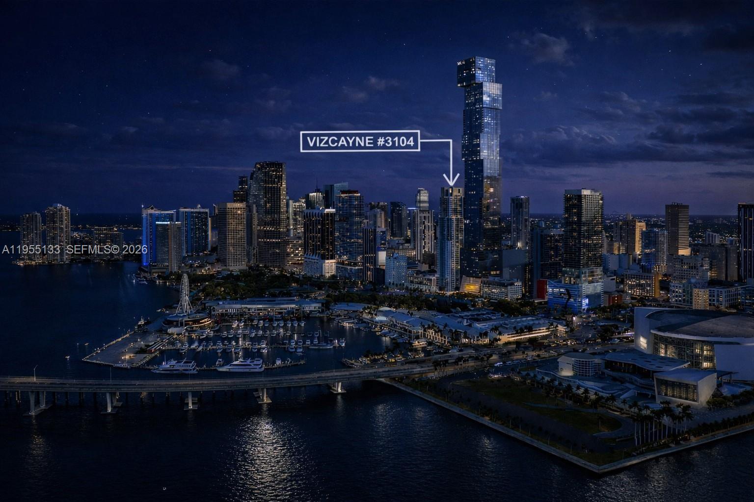 244 Biscayne Blvd #3104, Miami FL 33132