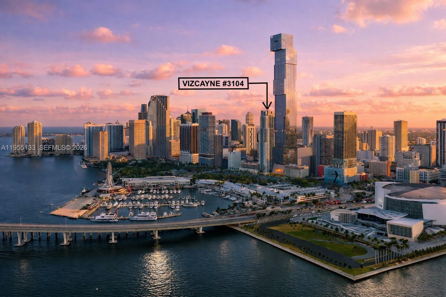 244 Biscayne Blvd #3104, Miami FL 33132