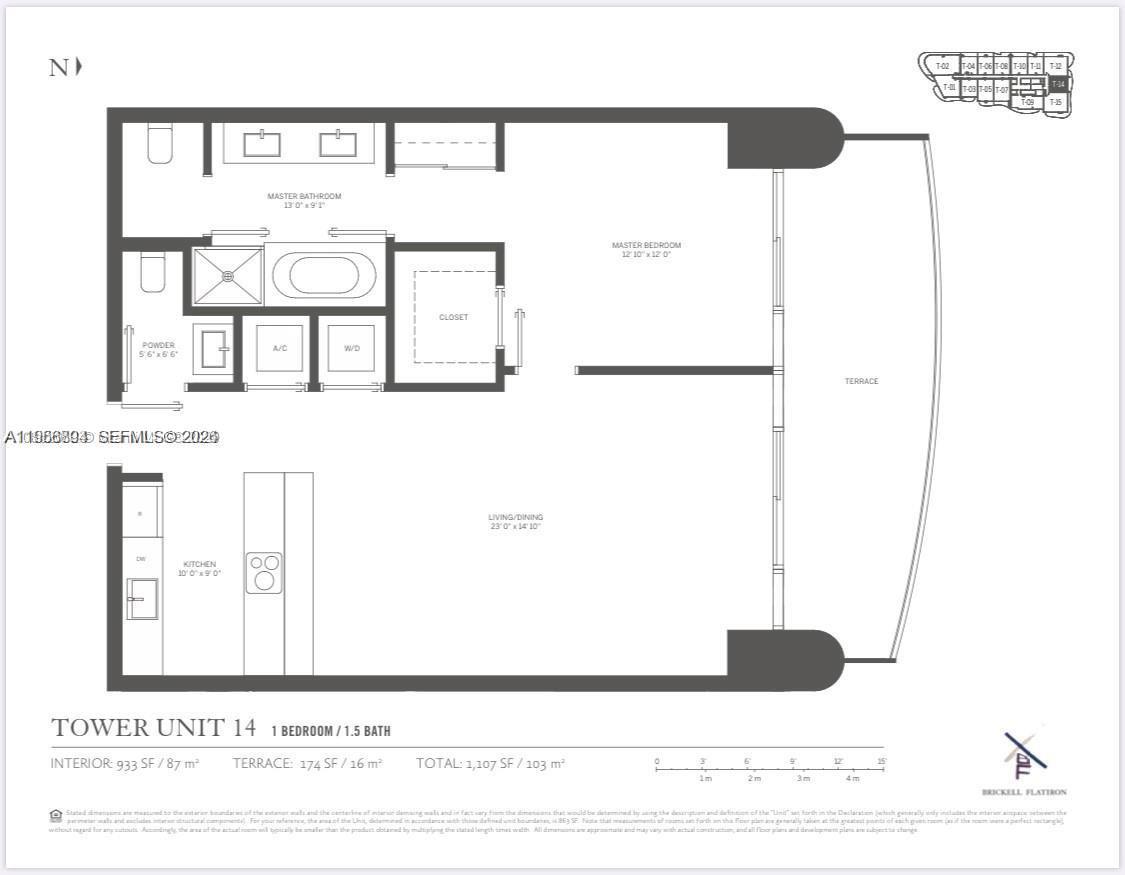 1000 Brickell Plaza #2414, Miami FL 33131
