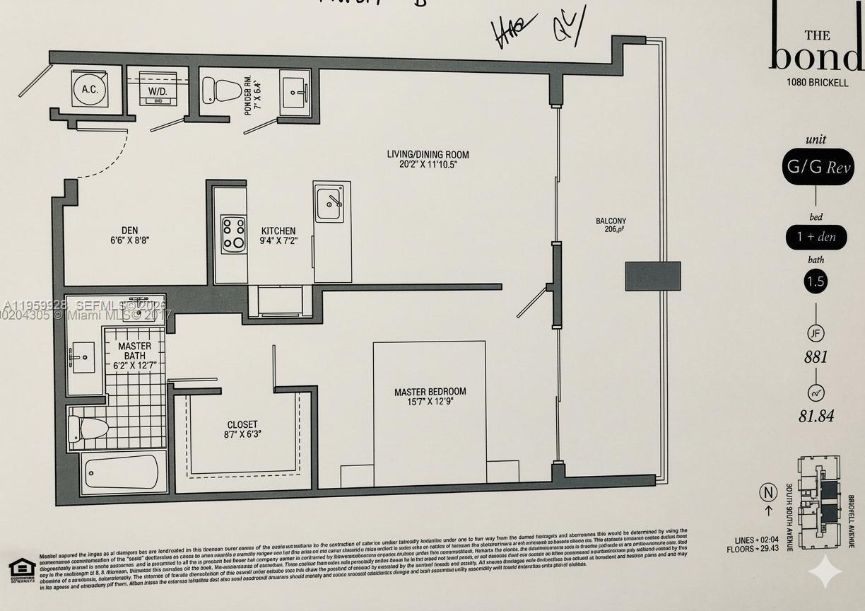 1080 Brickell Ave #3904, Miami FL 33131