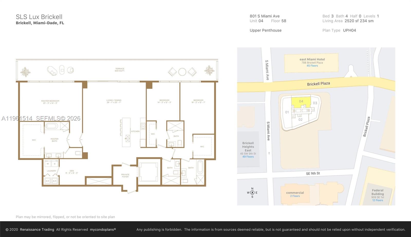 801 S Miami Ave #5804, Miami FL 33130