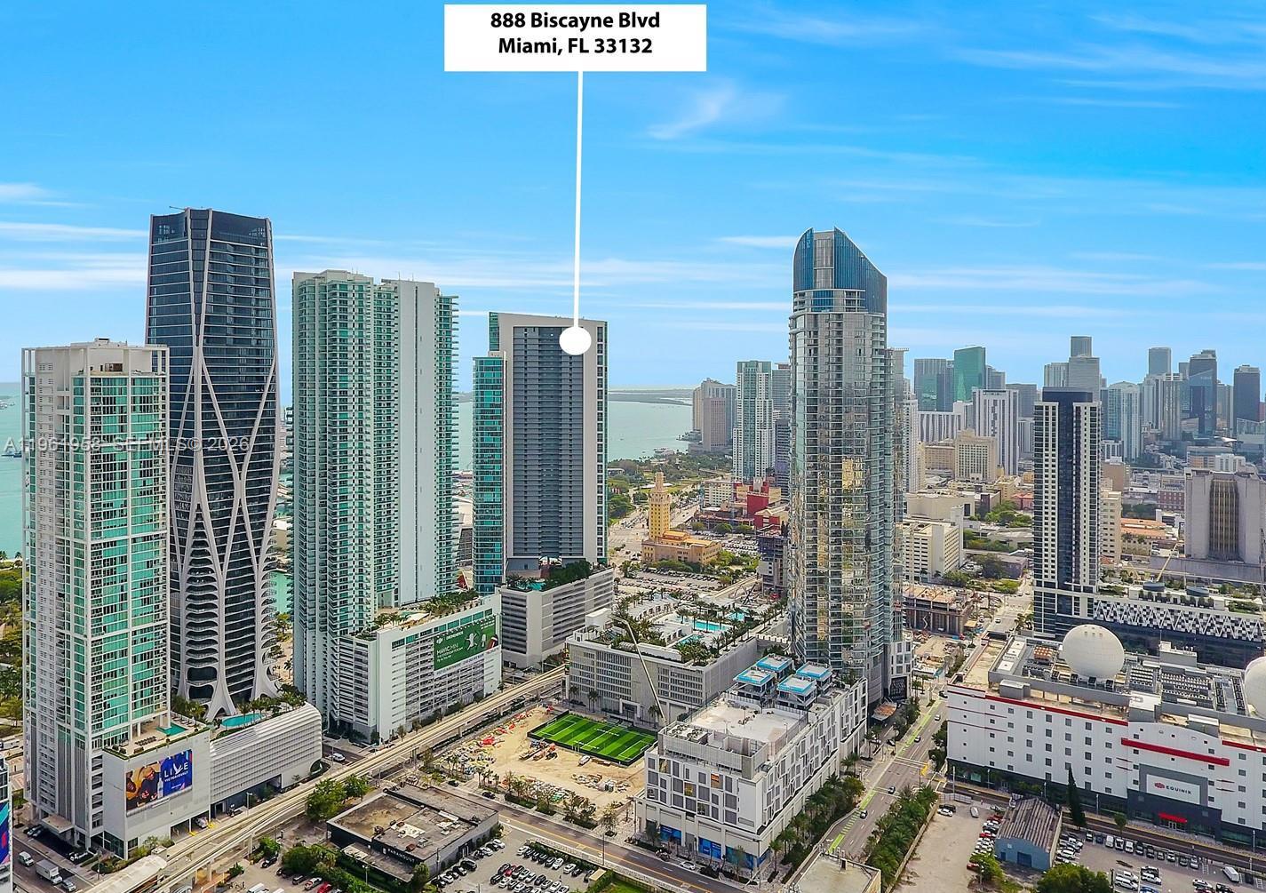 888 Biscayne Blvd #1904, Miami FL 33132