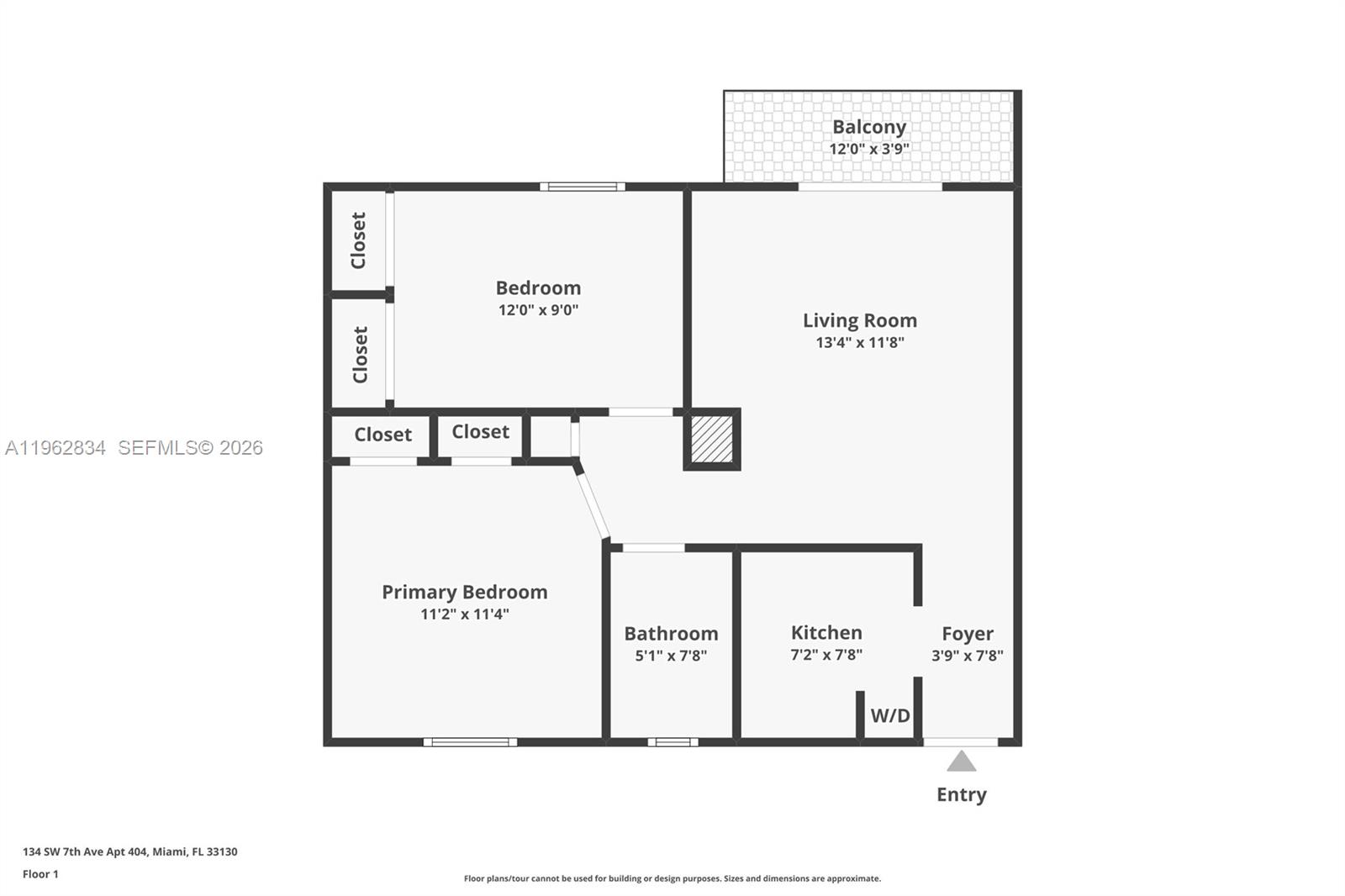 134 SW 7th Ave #404, Miami FL 33130
