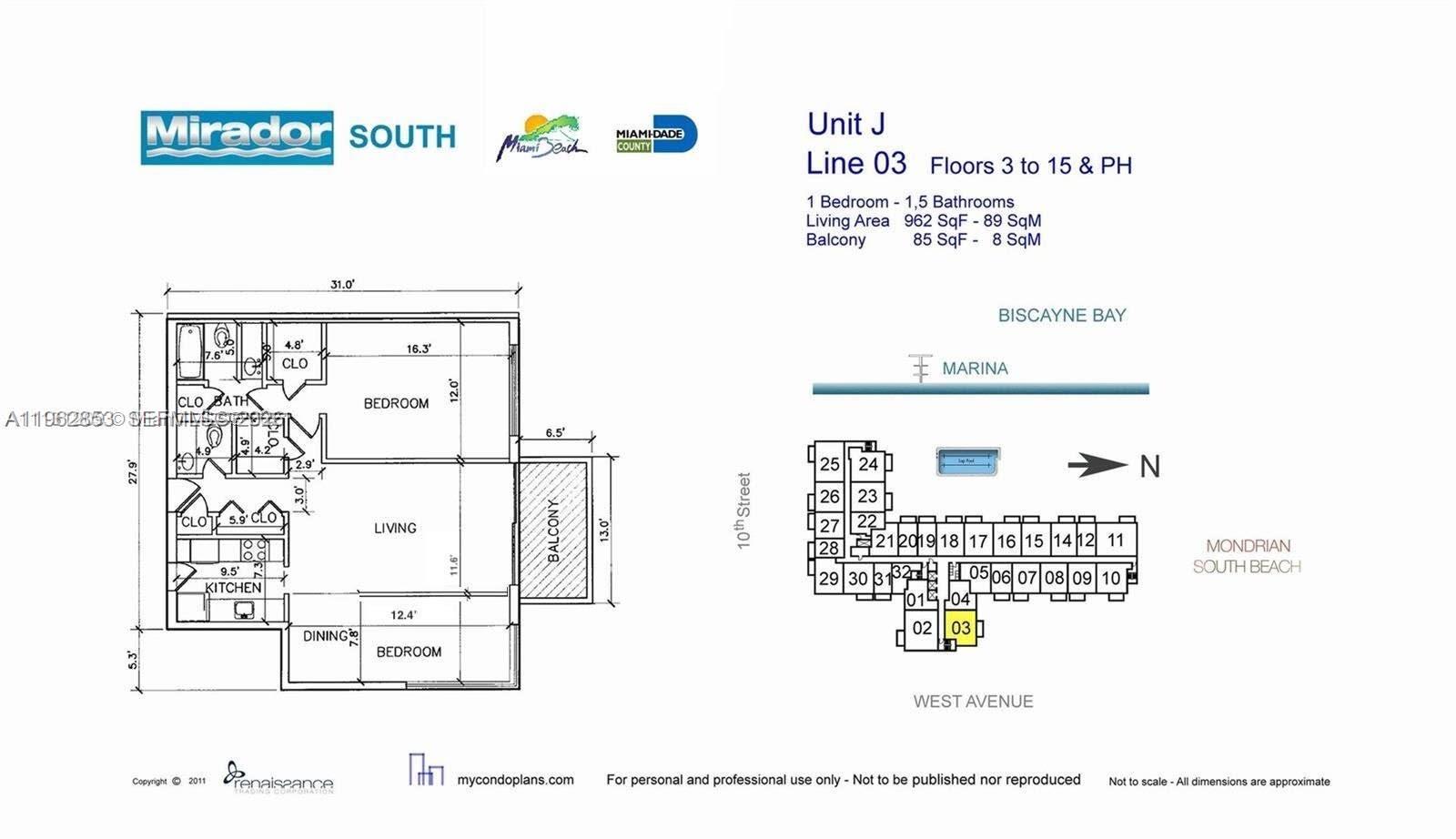 1000 West Ave #503, Miami Beach FL 33139
