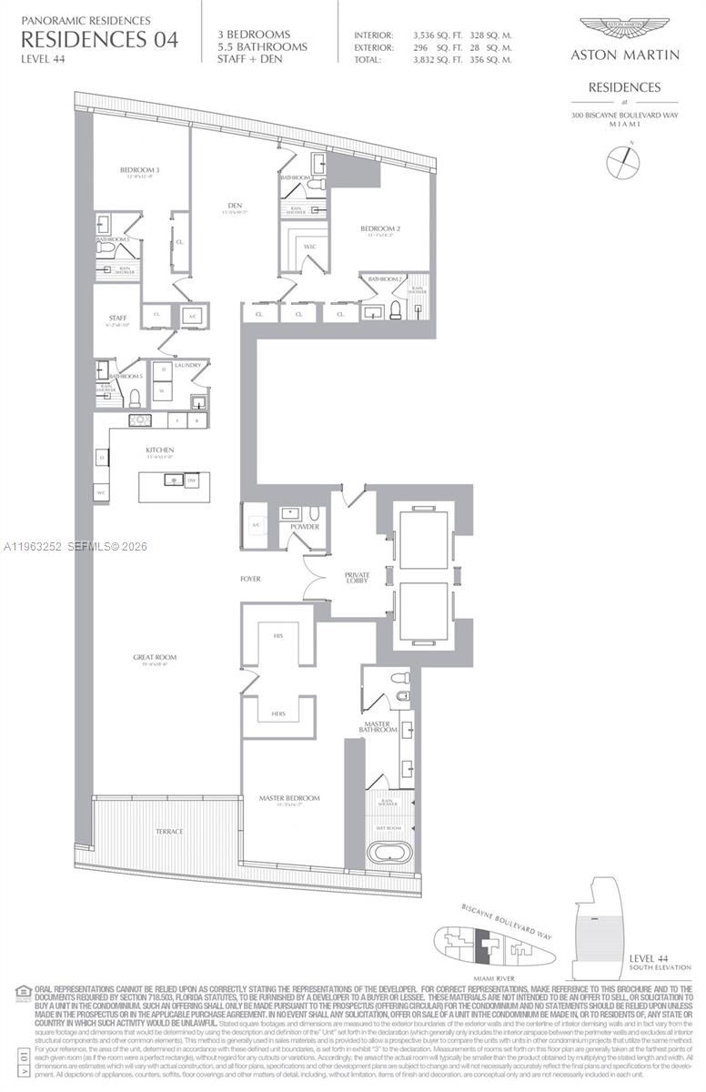 300 Biscayne Blvd Way #4404, Miami FL 33131