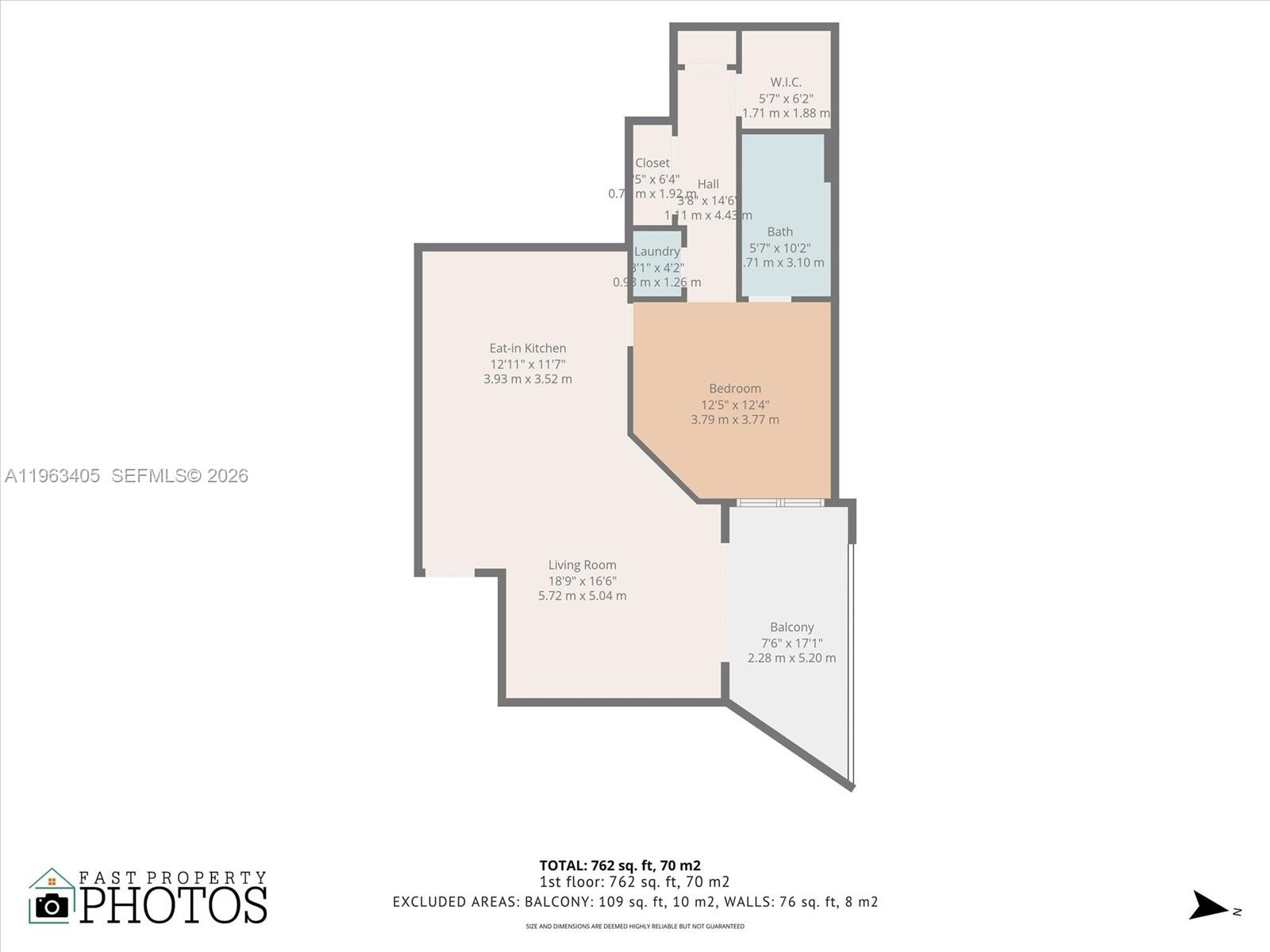 999 SW 1st Ave #1201, Miami FL 33130