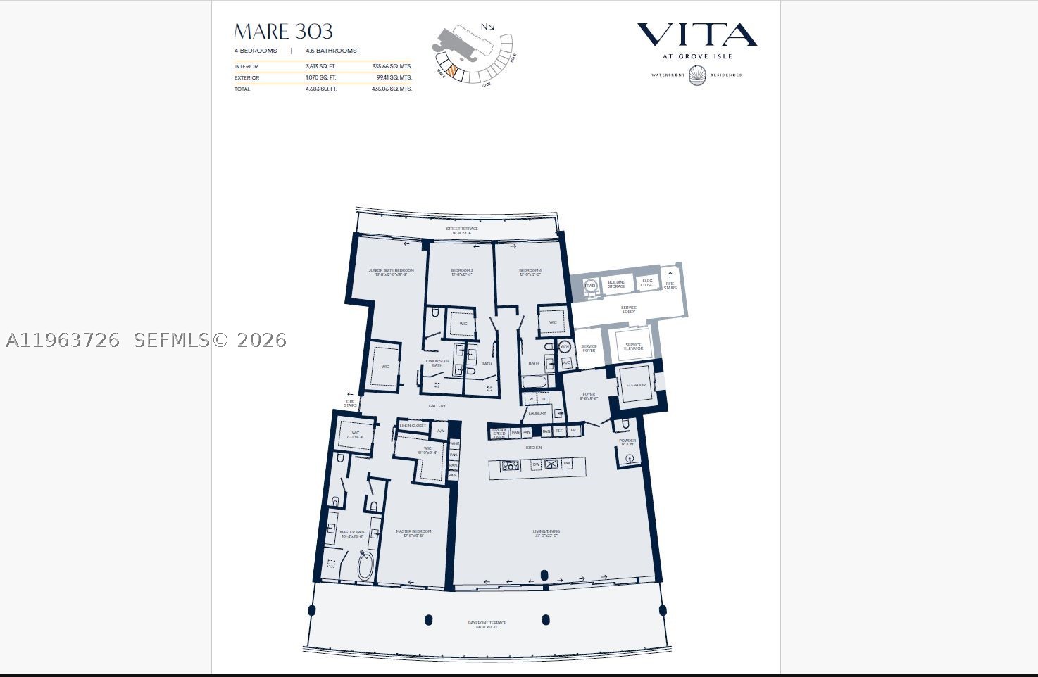 5 Grove Isle Dr #M303, Miami FL 33133
