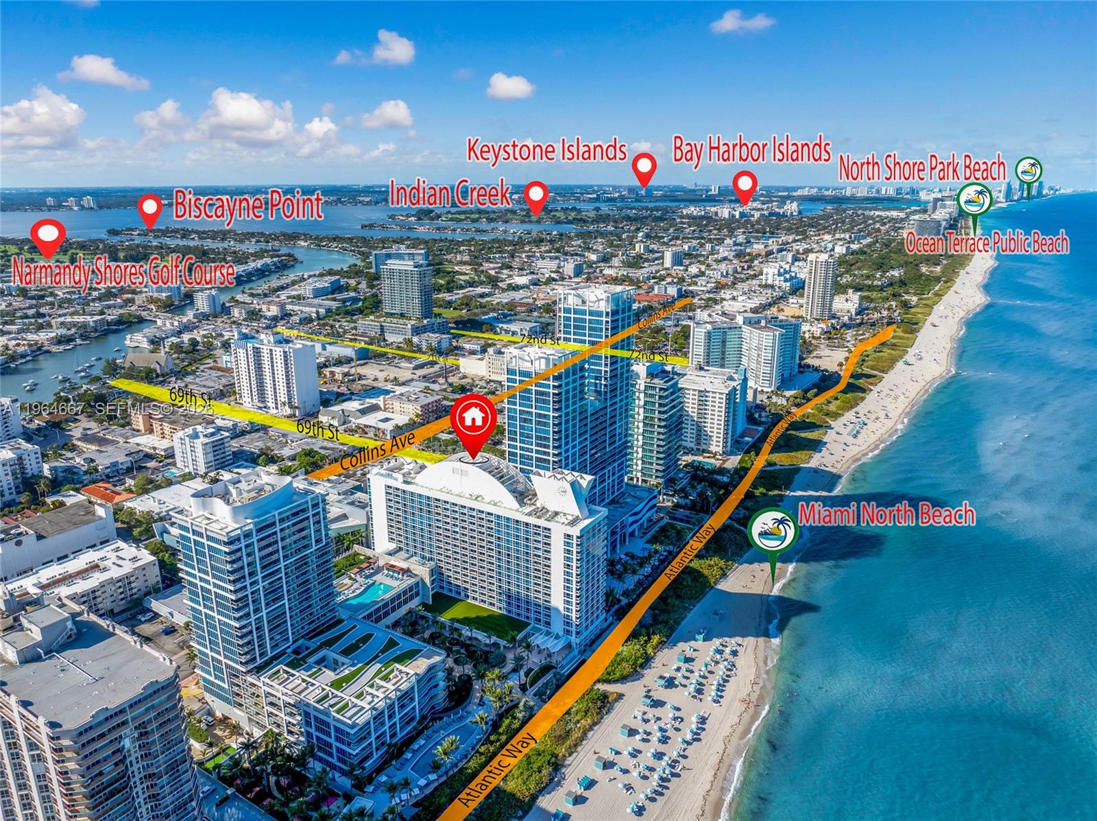 6801 Collins Ave #PH11 / Deed PH02, Miami Beach FL 33141