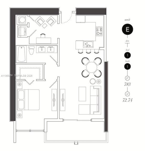 1080 Brickell Ave #2607, Miami FL 33131