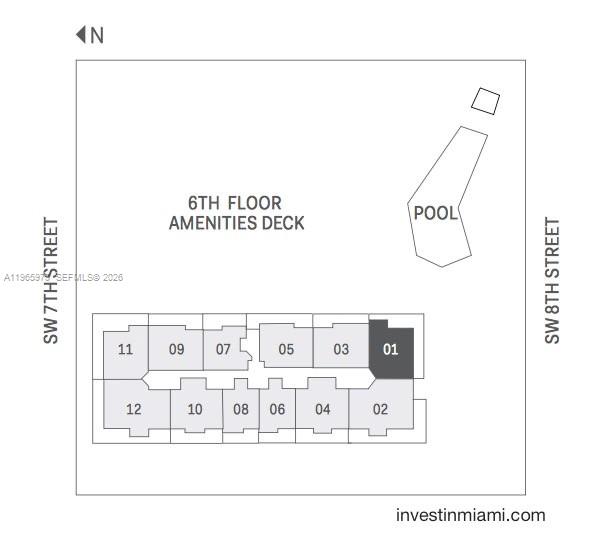 68 SE 6th St #1201, Miami FL 33131