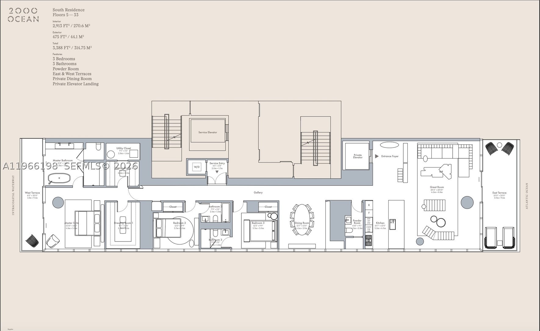2000 S Ocean Dr #25B, Hallandale Beach FL 33009