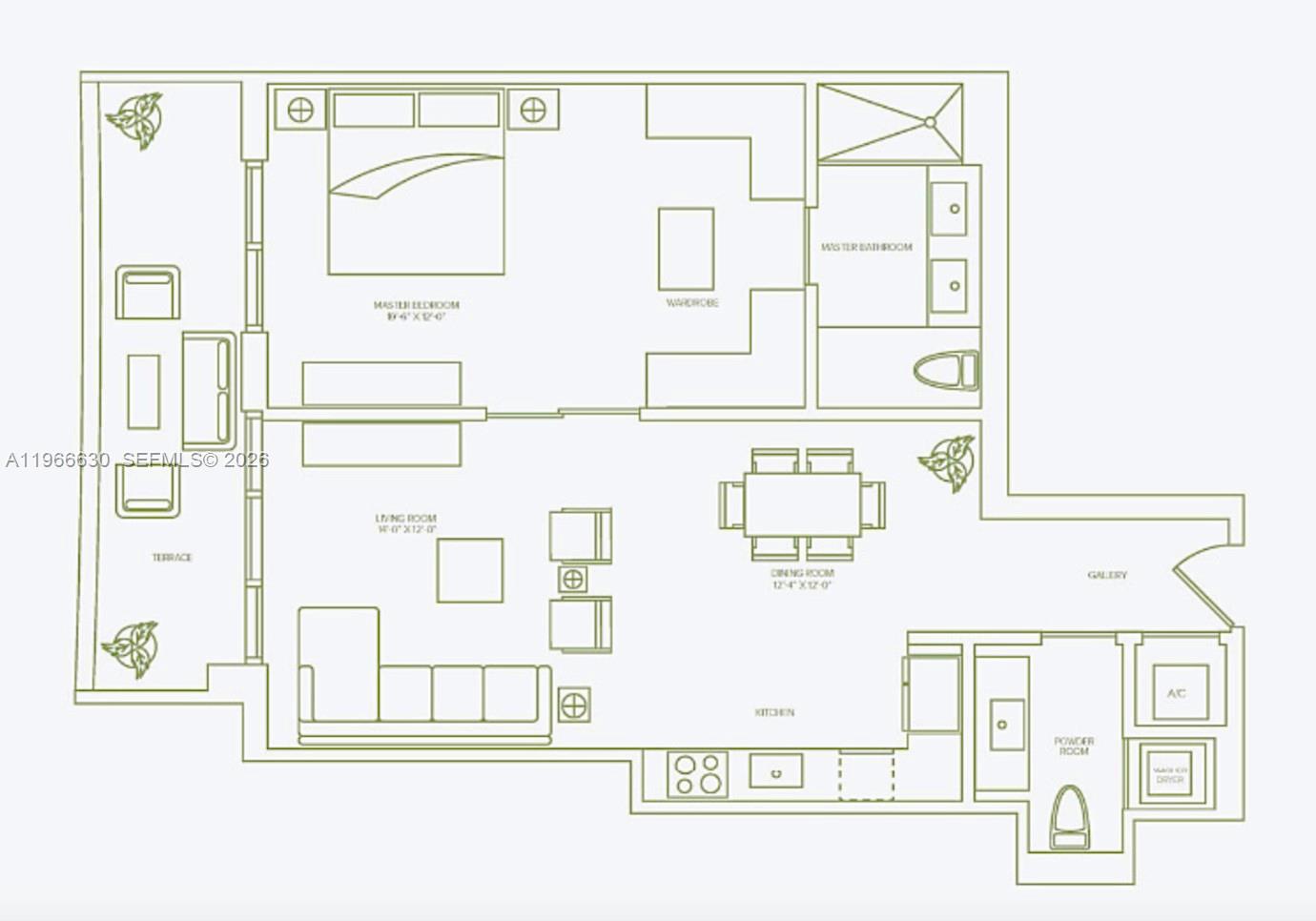 1010 Brickell Ave #3608, Miami FL 33131