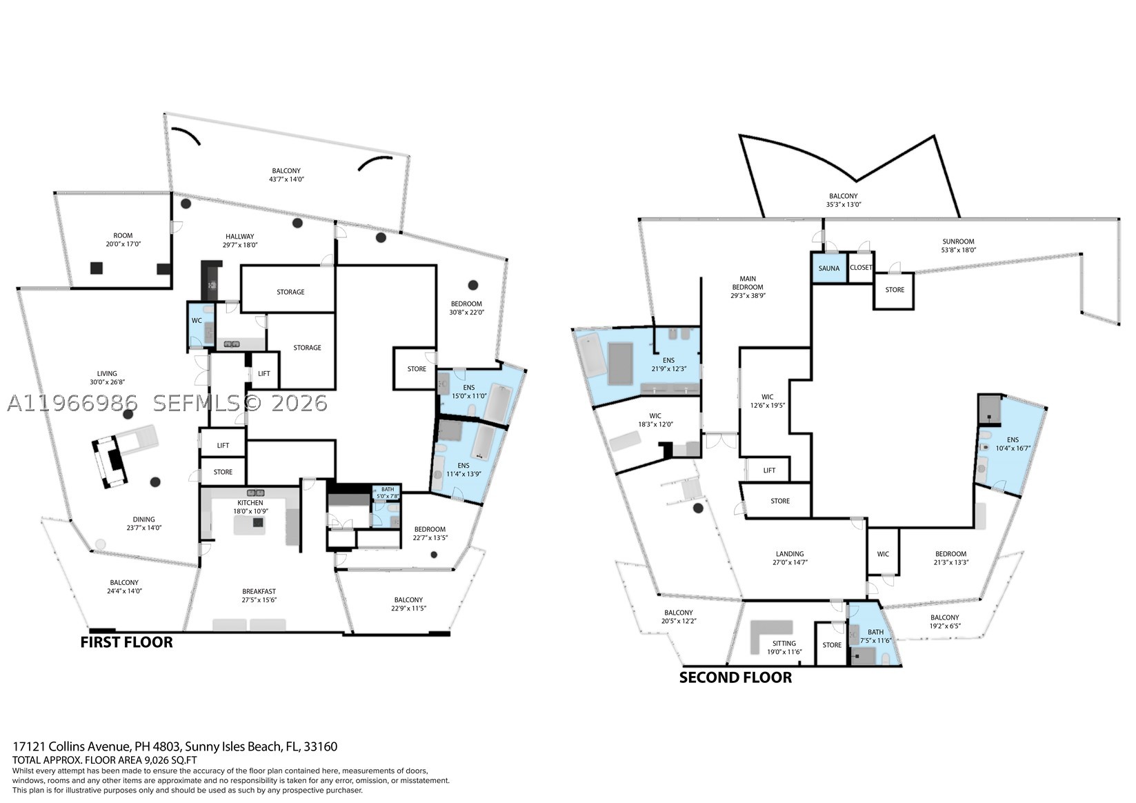 17121 Collins Ave #4803, Sunny Isles Beach FL 33160