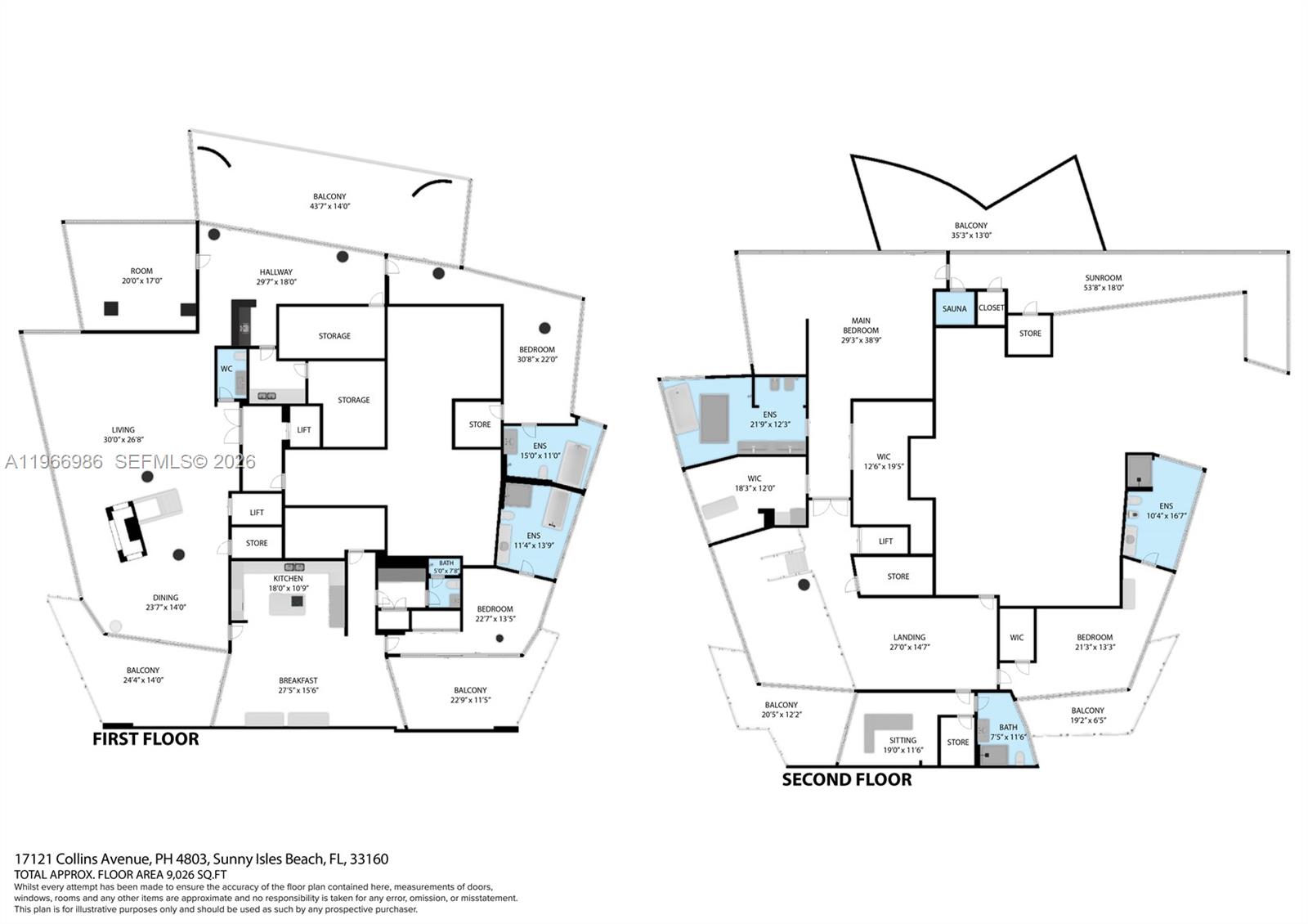 17121 Collins Ave #4803, Sunny Isles Beach FL 33160