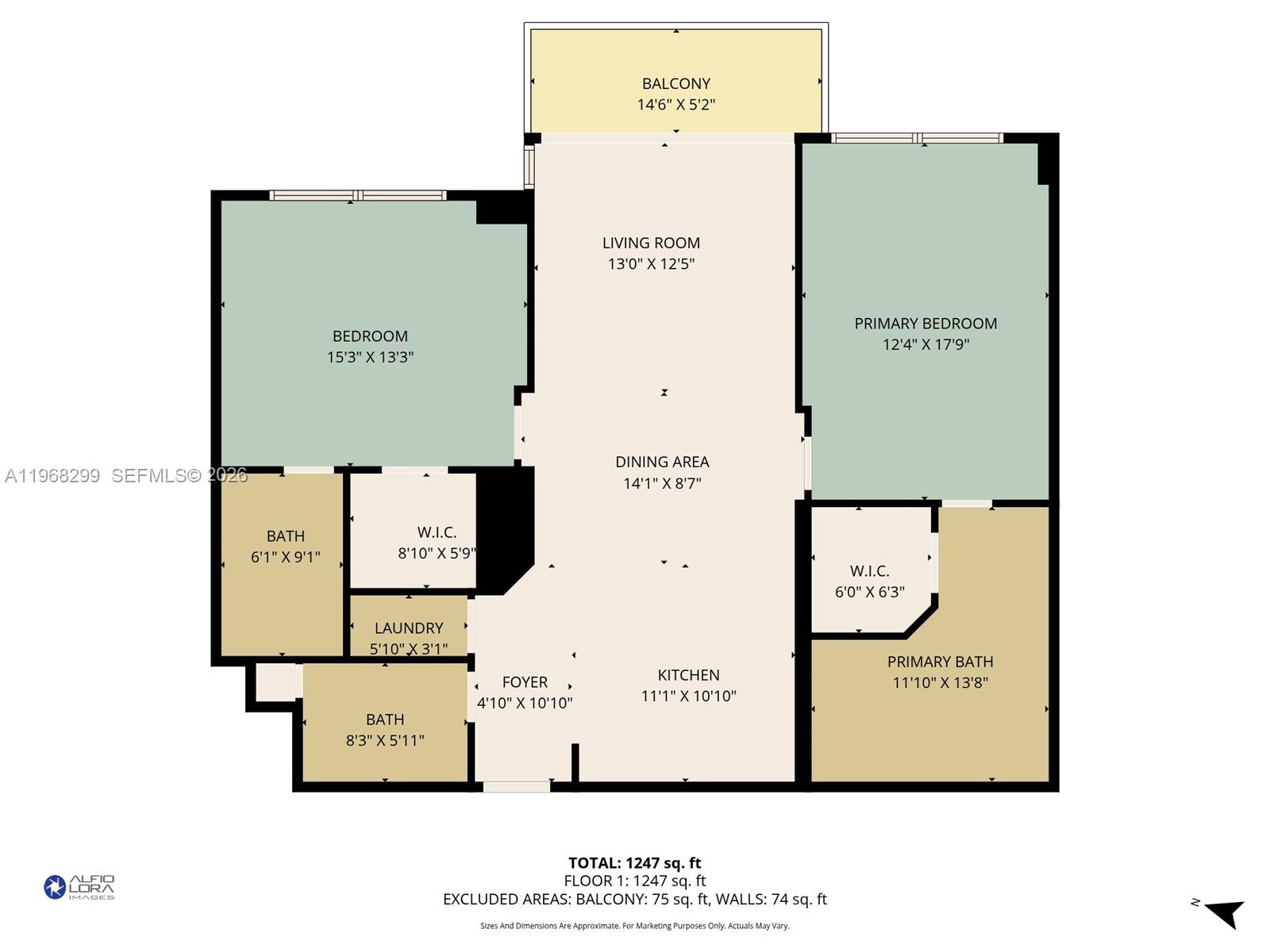 88 SW 7th St #3003, Miami FL 33130