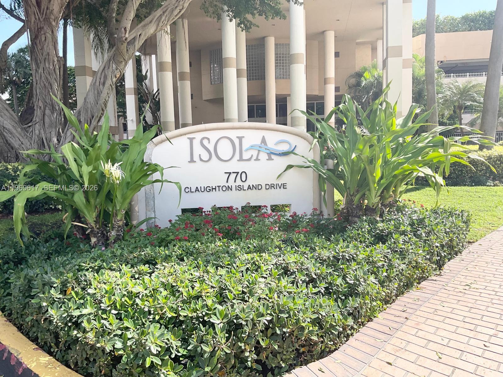 770 Claughton Island Dr #704, Miami FL 33131