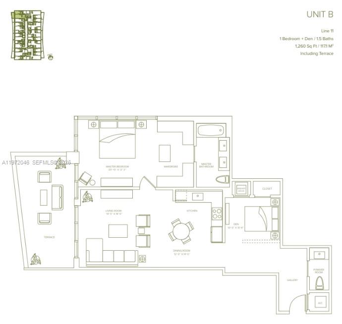 1010 Brickell Ave #3711, Miami FL 33131