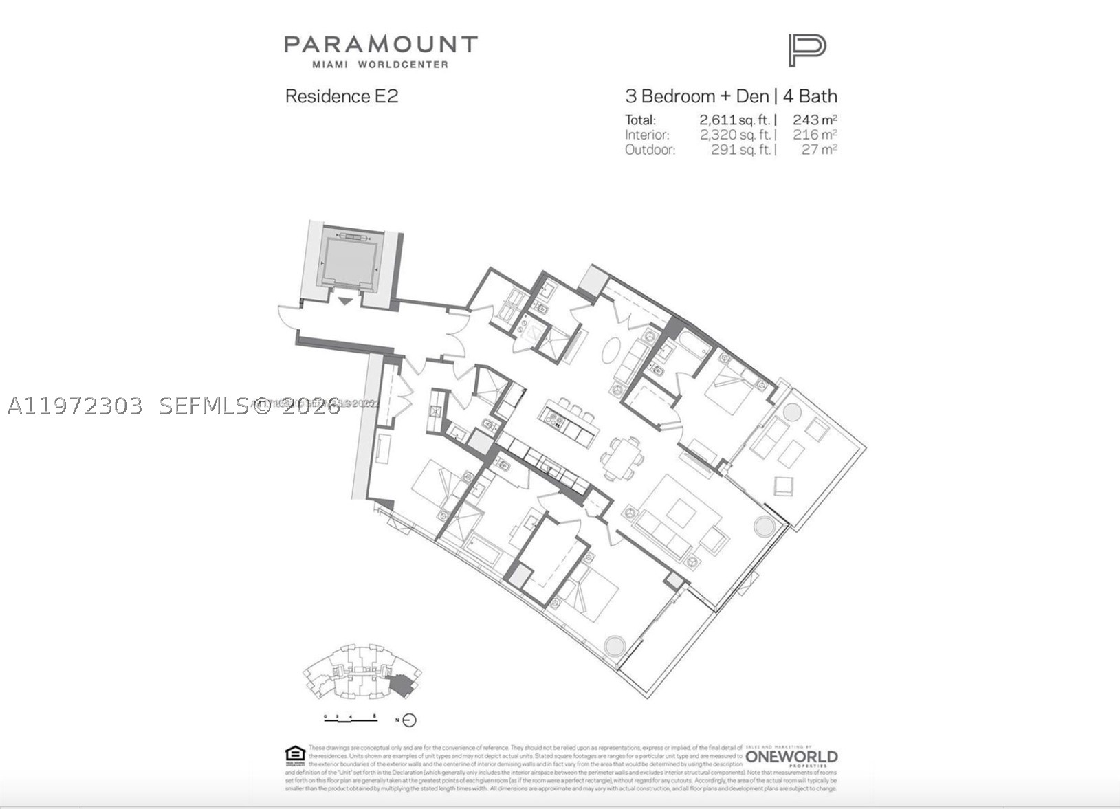 851 NE 1st Ave #1712, Miami FL 33132