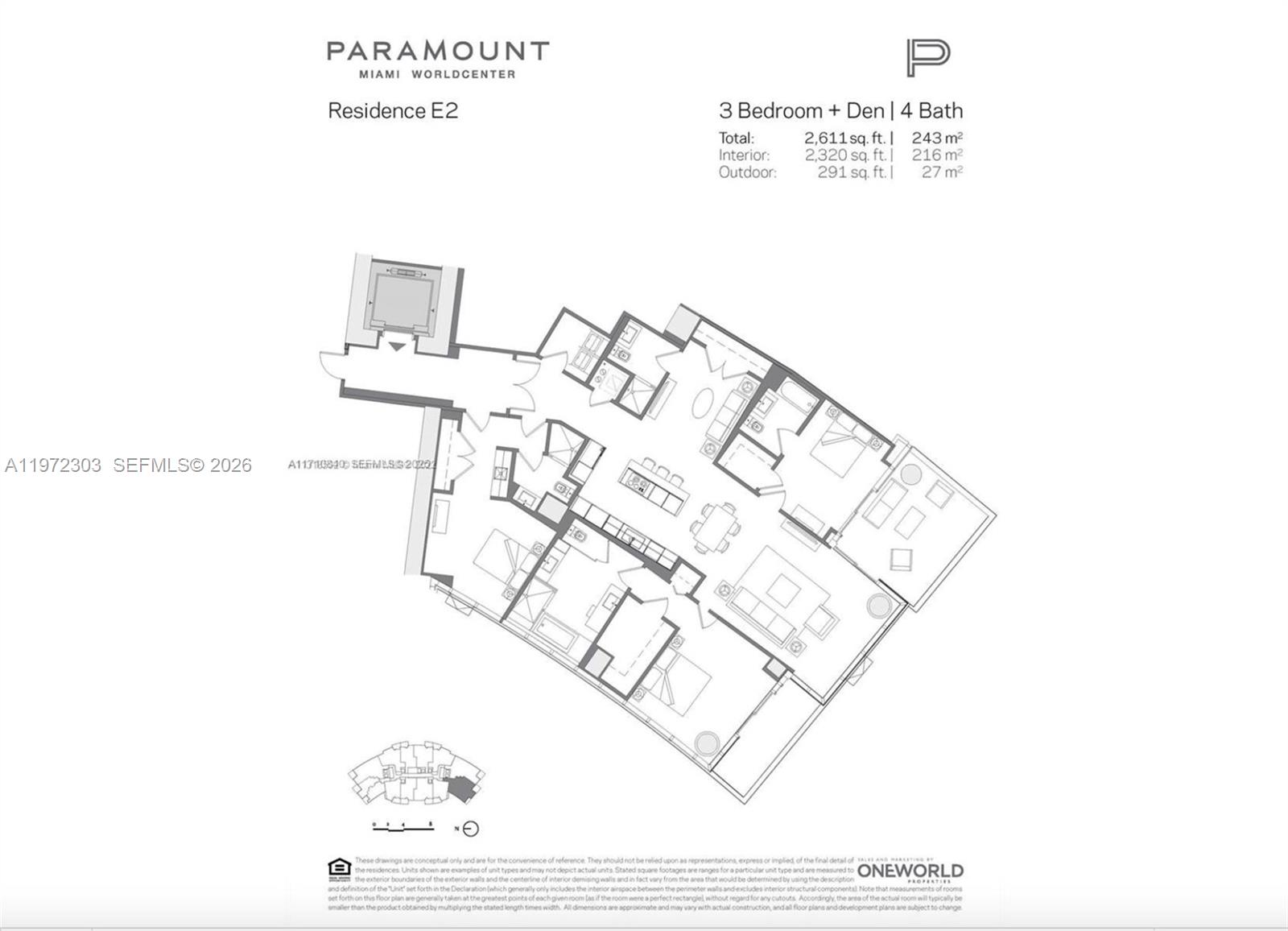 851 NE 1st Ave #1712, Miami FL 33132