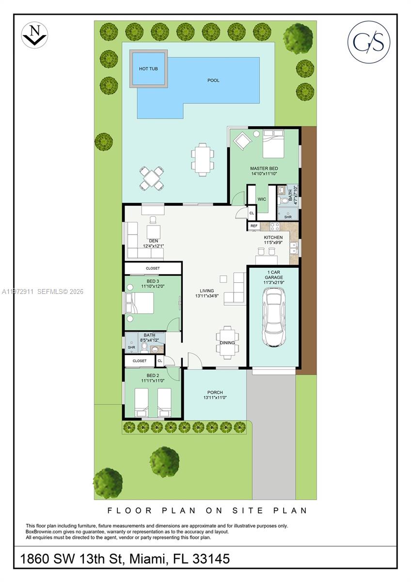 1860 SW 13th St, Miami FL 33145