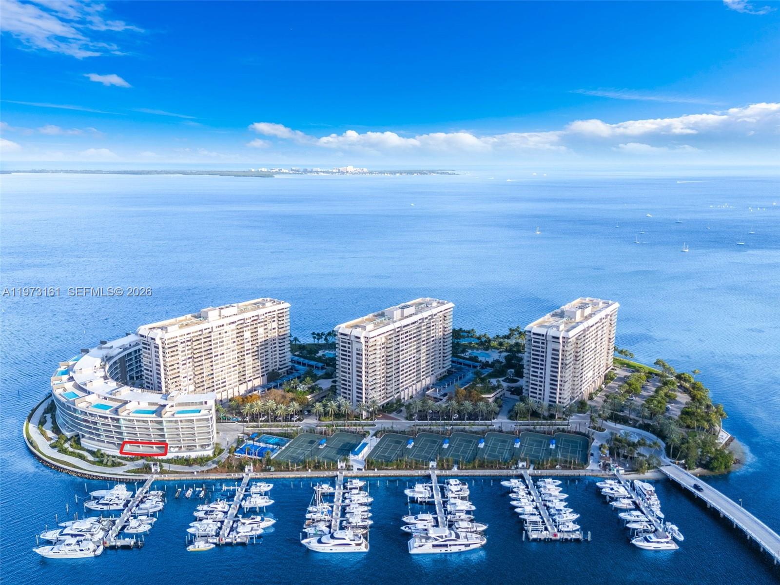 5 Grove Isle Drive #S203, Coconut Grove FL 33133