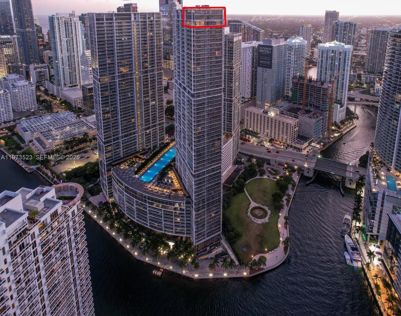 465 Brickell Ave #5701, Miami FL 33131