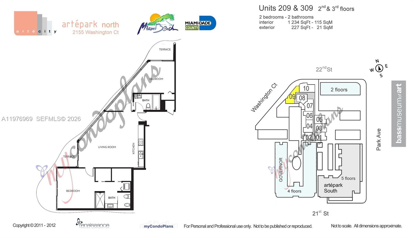 2155 Washington Ct #309, Miami Beach FL 33139