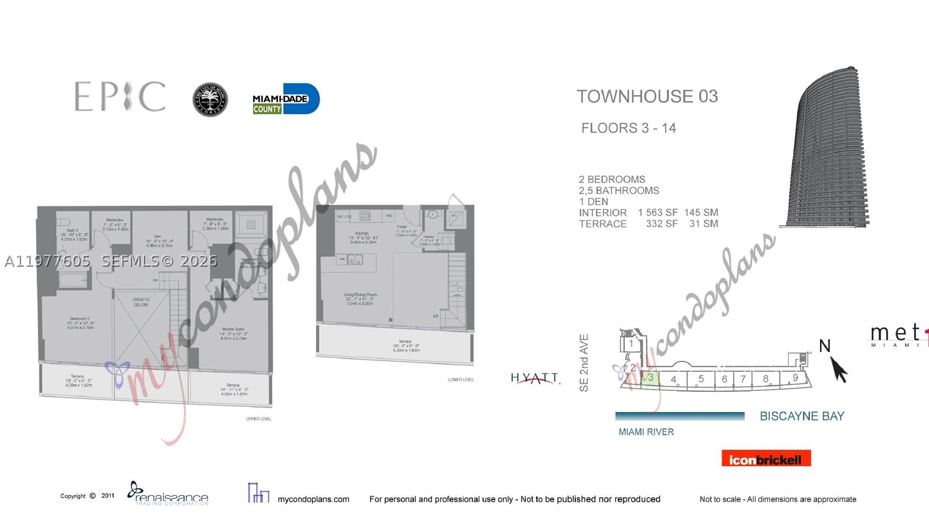 200 S Biscayne Boulevard Way #703, Miami FL 33131