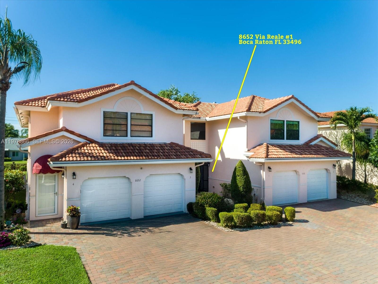 8652 Via Reale #1, Boca Raton FL 33496