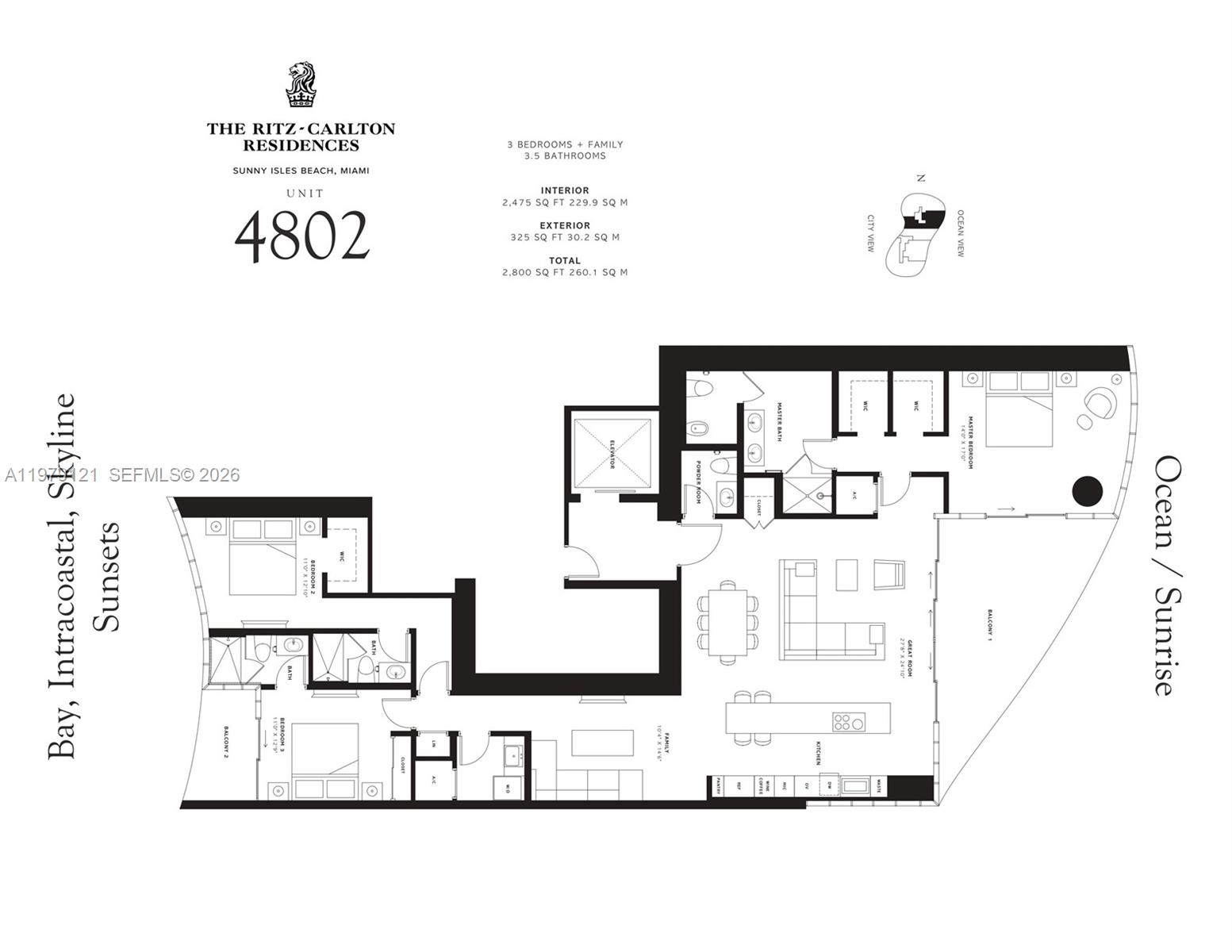 15701 Collins Ave #4802, Sunny Isles Beach FL 33160