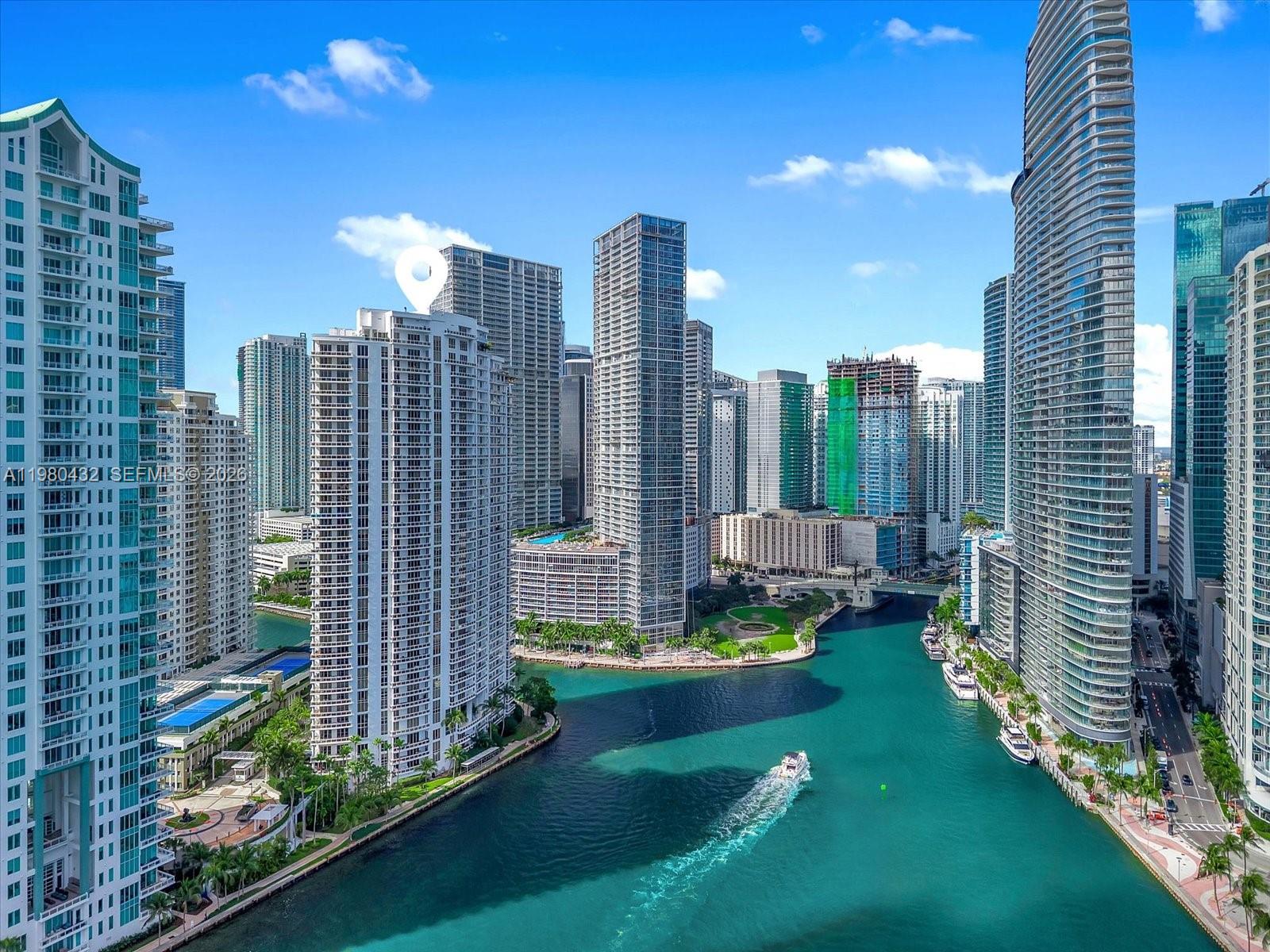 901 Brickell Key Blvd #1409, Miami FL 33131